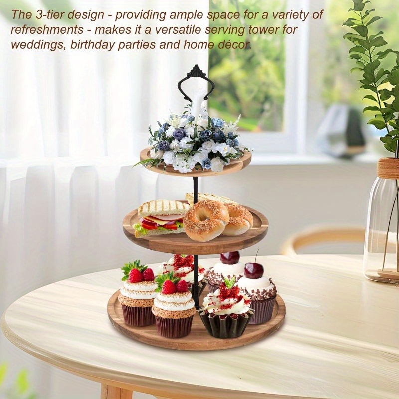 Wedding Support - Support à gâteaux à 3 niveaux