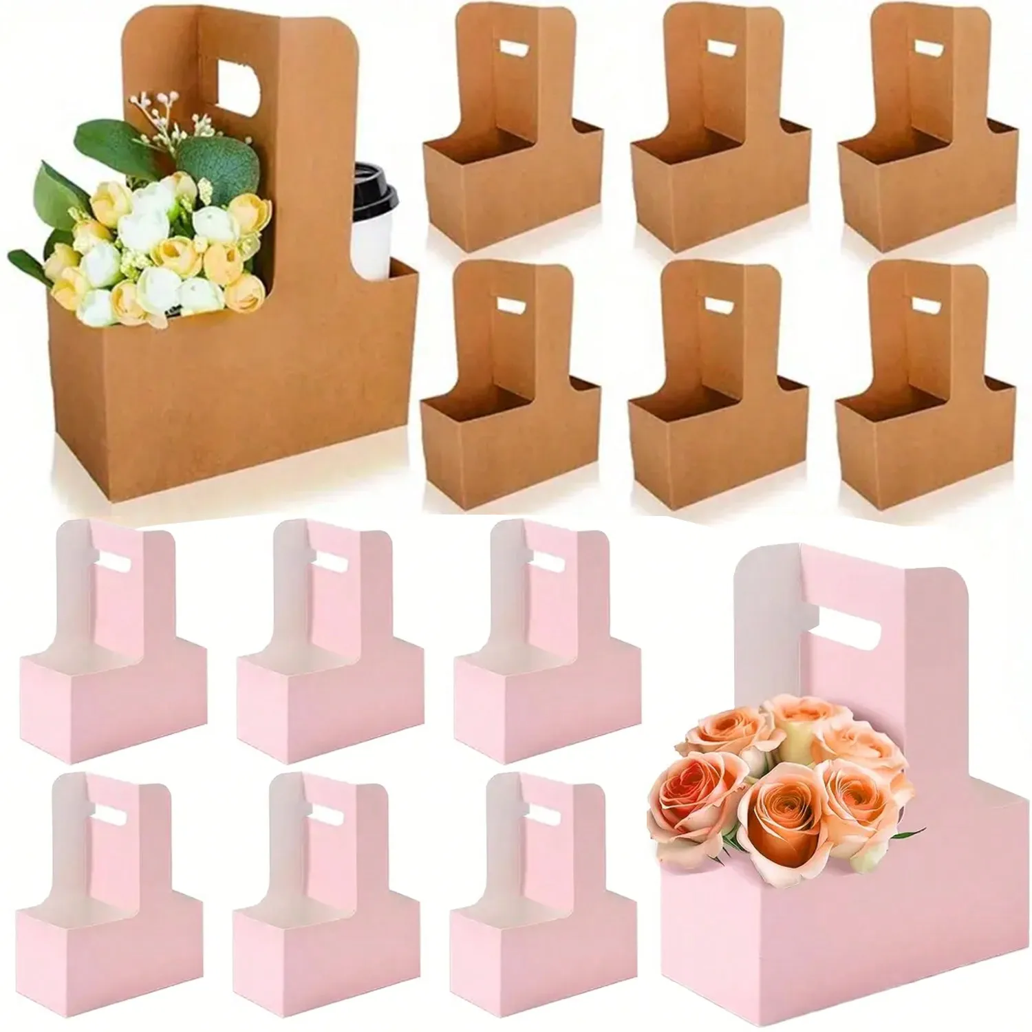 Wedding Fountain - Sacs cadeaux en papier Kraft pour