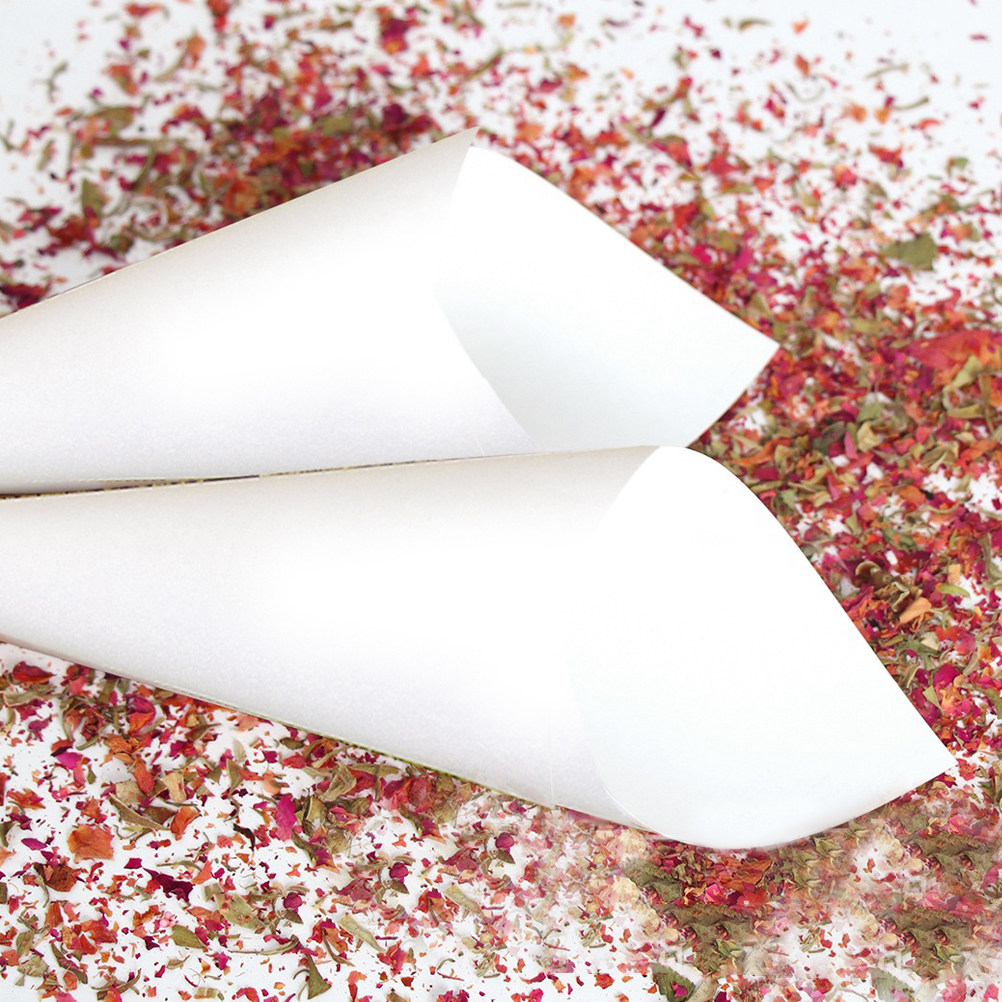 60 pièces, cônes en papier kra - Papercraft Supply Confetti avis et prix
