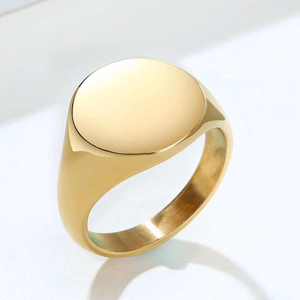 Signet rond personnalisé en ac - Wedding Zone avis et prix