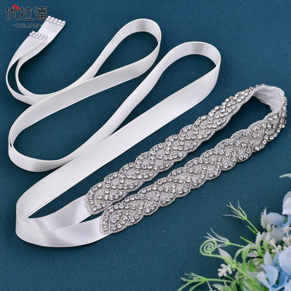 Ceinture élégante en strass av - Bridal Sash Ribbon avis et prix