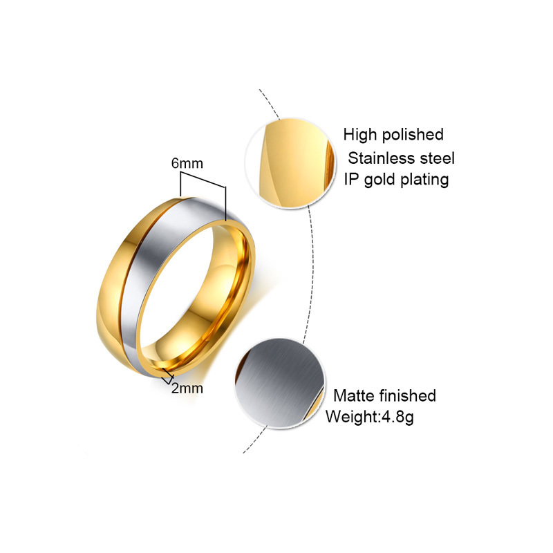Vnox – bagues de mariage de te - Wedding Zone avis et prix