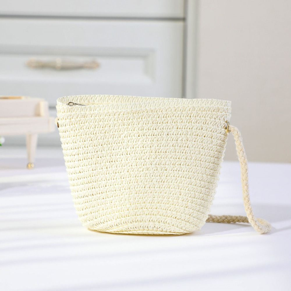 Sac en paille tissé à la main  - Flower Girl Basket avis et prix