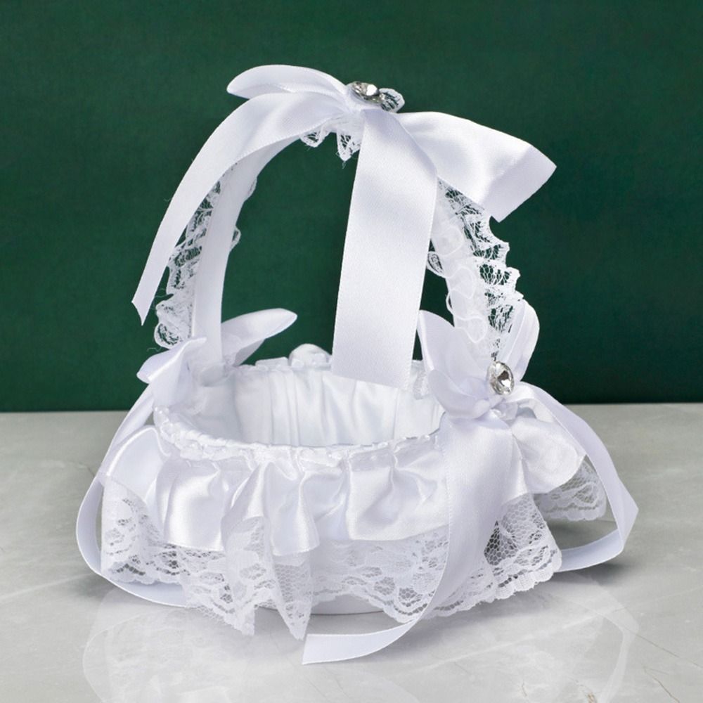 Cérémonie strass décor à la ma - Flower Girl Basket avis et prix