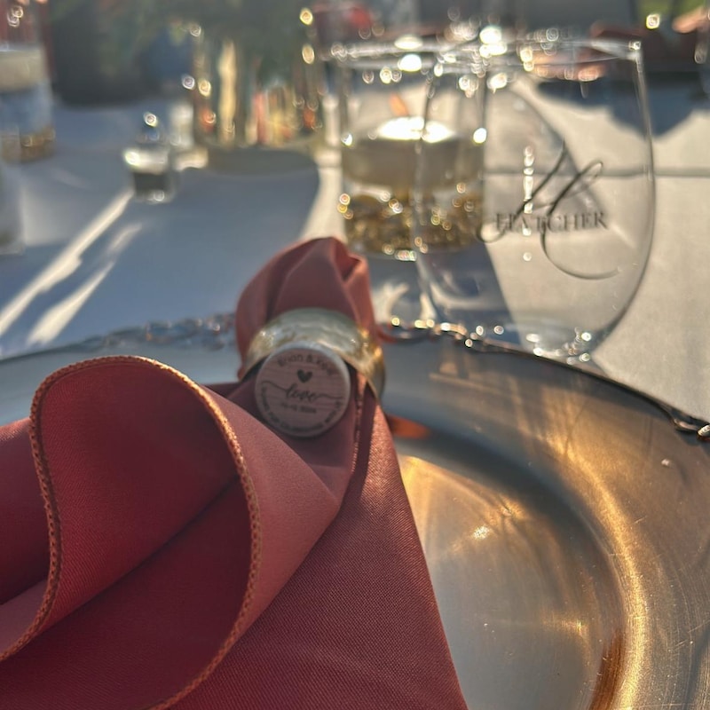 Bouchons à vin en bois personn - Wedding Supply List avis et prix