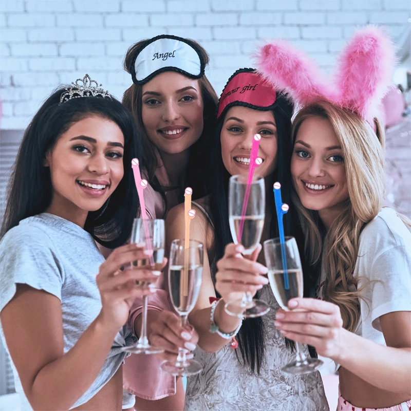 Pailles à pénis en plastique p - Wedding Fountain avis et prix