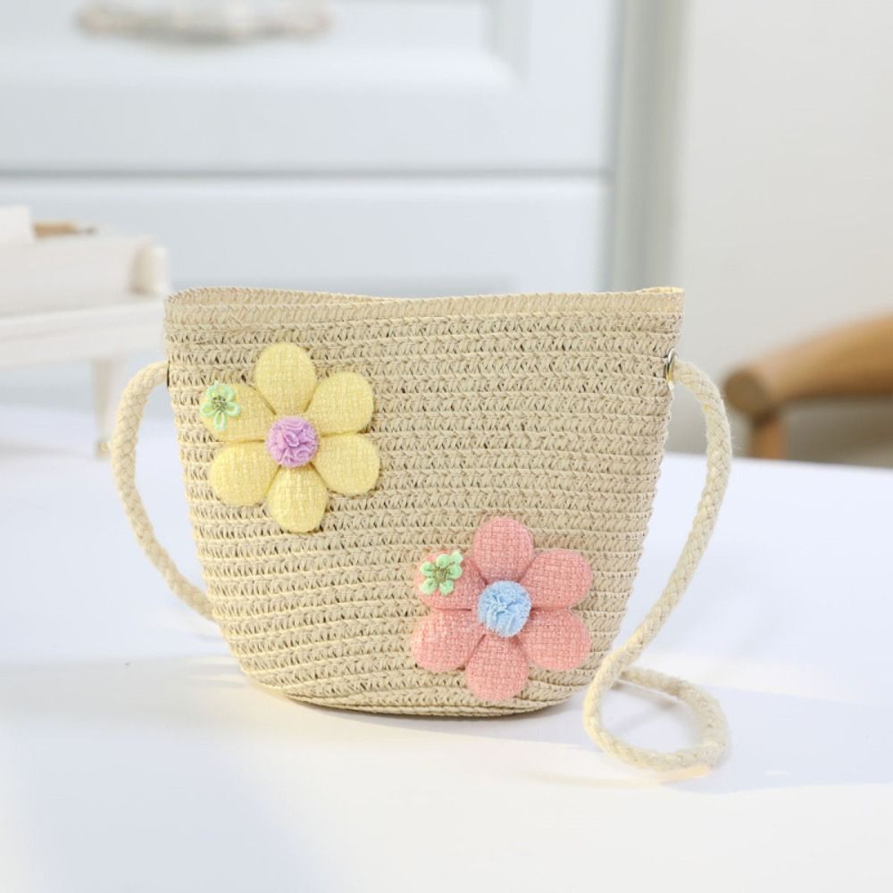 Sac en paille tressé à la main - Flower Girl Basket avis et prix